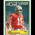 1983 Topps #169 Joe Montana