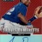 2013 Panini Prizm Perennial Draft Picks Prospect Signatures Red Prizms 30 Travis Demeritte