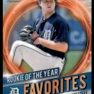 2021 Bowman Chrome Rookie of the Year Favorites Refractors  RRYCM Casey Mize