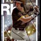 2021 Bowman Platinum Precious Elements PE18 Robert Hassell