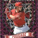 2021 Panini Crusade Purple Velocity 23 Alec Bohm