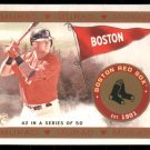 2021 Topps Allen and Ginter T51 Murad Reimagined MR42 Bobby Dalbec