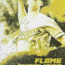 2021 Topps Fire Flame Throwers Gold Minted FT5 Walker Buehler
