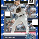 2022 Donruss Independence Day 66 Shane Baz RR