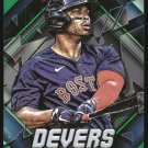 2022 Topps Fire Green 11 Rafael Devers
