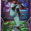 2023 Bowman Chrome Draft Fuschia Lunar Refractors #BDC37 Isaiah Coupet