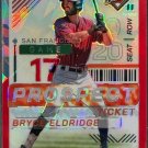 2024 Panini Prospect Edition Holo Red Ice 132 Bryce Eldridge
