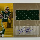 2016 Donruss Signature Series Holo Silver #297 Trevor Davis JSY AU