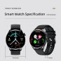 Bluetooth Call Smart Watch Men Full Touch Sport Fitness Watches Waterproof Heart Rate Steel Band