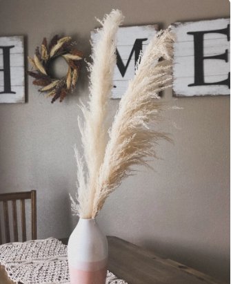 1 Stem Plant Pampas Grass Boho Wedding Dried Flowers For Garden