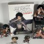 Attack on Titan No Regrets Vol 1 Manga w/4 Loyal Subjects Action Vinyl Figures +