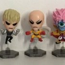 Zag Original Minis One Punch Man 8 and 9 Figure Set Saitama Genos Lord Boros