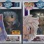 Funko Pop! Animation Yu Yu Hakusho 857 Yoko Kurama & 877 Yusuke w/Protectors