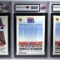 1991 Skybox Basketball Barcelona Dream Team Michael Jordan 3 Card Lot KSA 8.5
