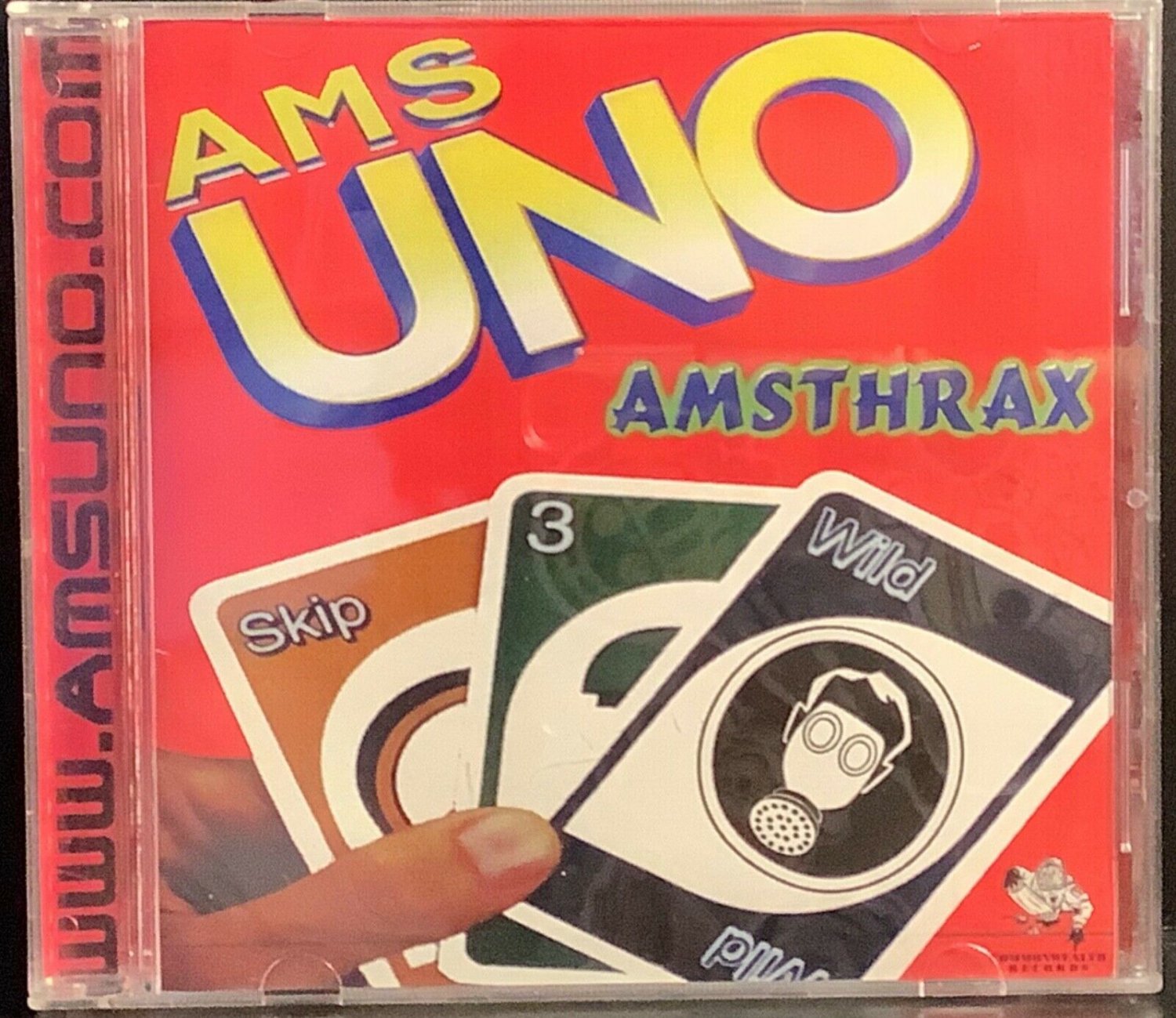 Ams Uno - Amsthrax EP Super Rare Near Mint 2002 Commonwealth Records UGHH.com