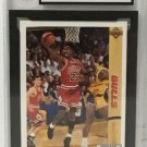 1991 Upper Deck Basketball 44 Michael Jordan KSA 9 Mint New Protector