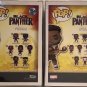 Funko Pop! Marvel Black Panther 351 T’Challa 388 M’Baku w/Protectors