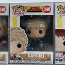 Funko Pop! Animation My Hero Academia S01 All Might, Katsuki, Ochaco w/Protector