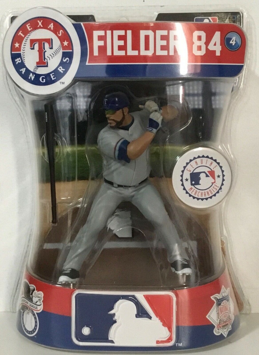 Imports Dragon Figures 4 - 2016 MLB Prince Fielder Texas Rangers