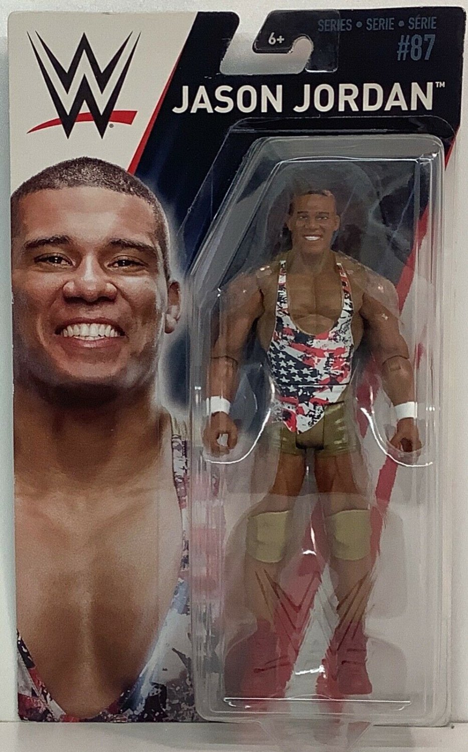 Mattel WWE Series 87 Basic Jason Jordan 2018 Package 8/10