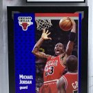1991 Fleer Basketball 29 Michael Jordan KSA 8.5 New Protector