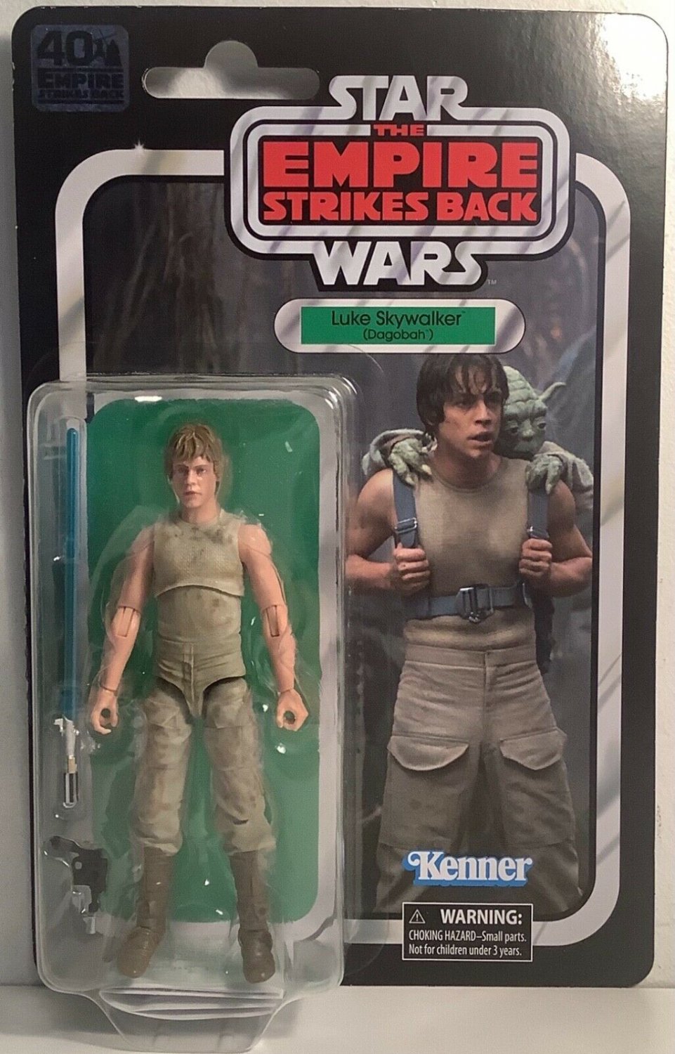 Star Wars The Black Series Luke Skywalker 6 inch Dagobah 40th Anniversary
