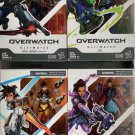 Hasbro Blizzard Overwatch Ultimates 4 Figure Lot Lucio Reaper Sombra Tracer