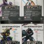 Hasbro Blizzard Overwatch Ultimates 4 Figure Lot Lucio Reaper Sombra Tracer