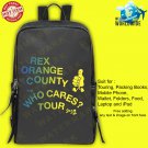 REX ORANGE COUNTY THE WHO CARES TOUR 2022 Backpack Bags