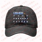 USHER PAST PRESENT FUTURE TOUR 2024 Denim Hat Cap