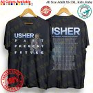 USHER PAST PRESENT FUTURE TOUR 2024 T-shirt Concert Album Adult S-5XL Youth