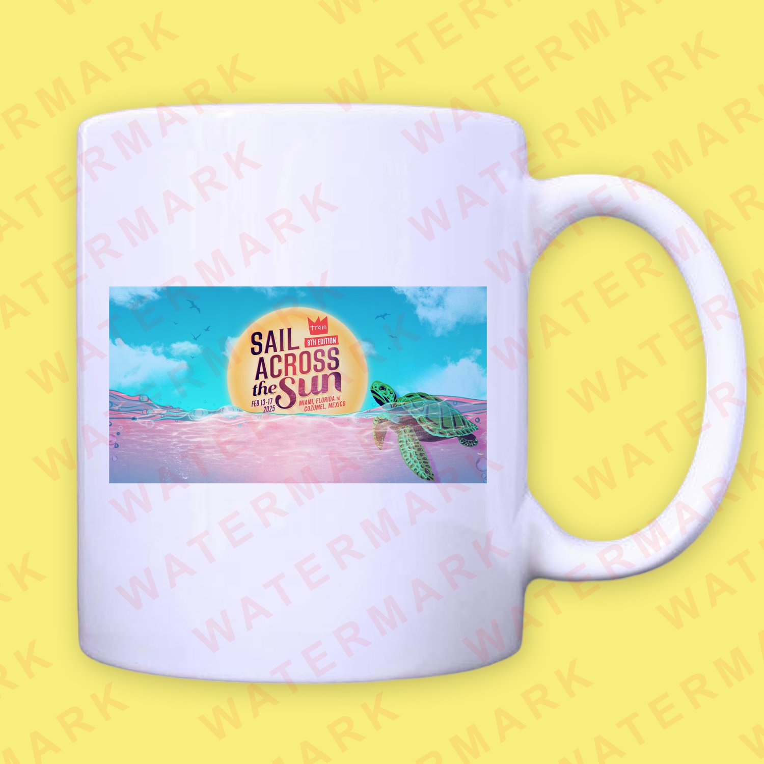 SAIL ACROSS THE SUN TRAIN 8TH EDITION MUSIC FESTIVAL 2025 Mug