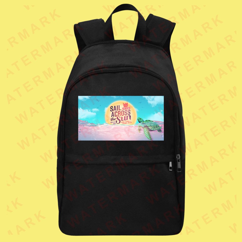 SAIL ACROSS THE SUN TRAIN 8TH EDITION MUSIC FESTIVAL 2025 Backpack Bags
