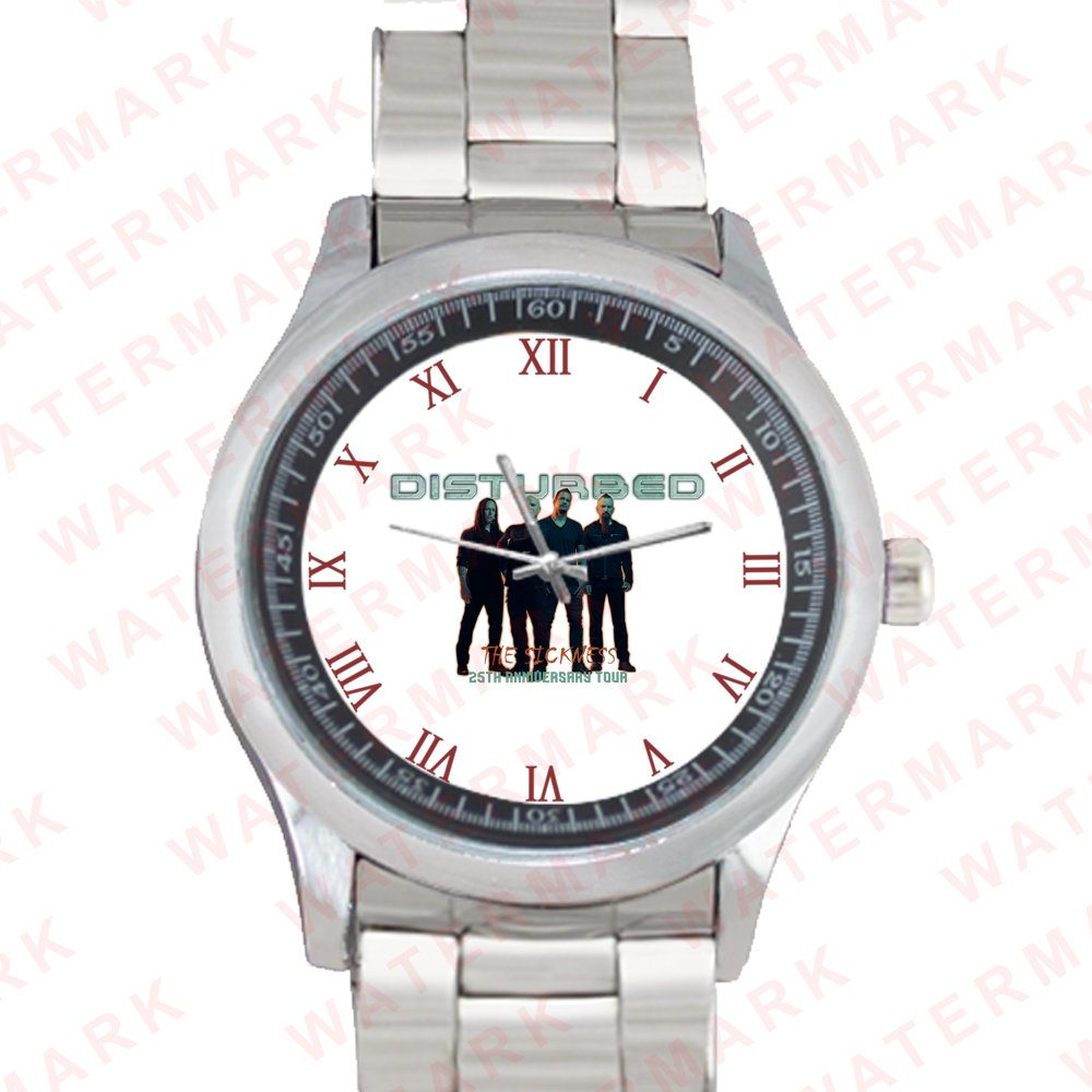 DISTURBED THE SICKNESS 25TH ANNIVERSARY TOUR 2025 WATCHES