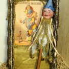 51/4" Bisque head (Art Doll) Marotte in display box