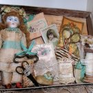 Precious 6" All Bisque ( Swivel head) Mignonette doll in lace box