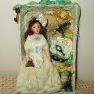 Beautiful 4½" one of a kind Artist Dollhouse Lady in Display Box