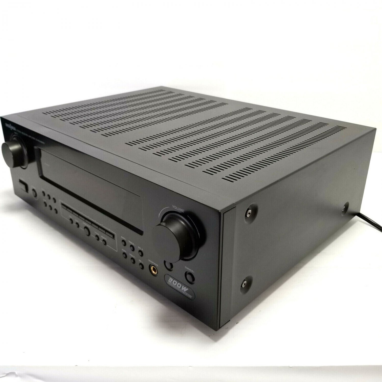 Insignia 200 Watt Stereo Receiver Tuner Amplifier Model ISHC040918 No