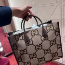 Gucci Brown Print Handbag