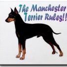 Manchester Terrier Tile Coaster