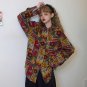 Vintage Blouse Women 90s Aesthetic Oversize Harajuku Long Sleeve Retro Shirts Fashion Streetwear