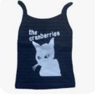 Vintage Street Women cat Graphics Grunge T-shirt Y2k Clothes Aesthetic Cute Slim Crop Top&&