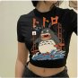 Women's Y2K Sexy Slim Short Sleeve Round Neck Crop Top