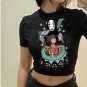 Women's Y2K Sexy Slim Short Sleeve Round Neck Crop Top
