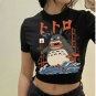 Women's Y2K Sexy Slim Short Sleeve Round Neck Crop Top