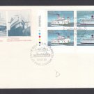 Canada. CANADIAN STEAMBOATS. FDC. 1987. Ref: P0091
