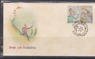 Australia: 1995 PEOPLE WITH DISABILITIES FDC. Ref: P0500