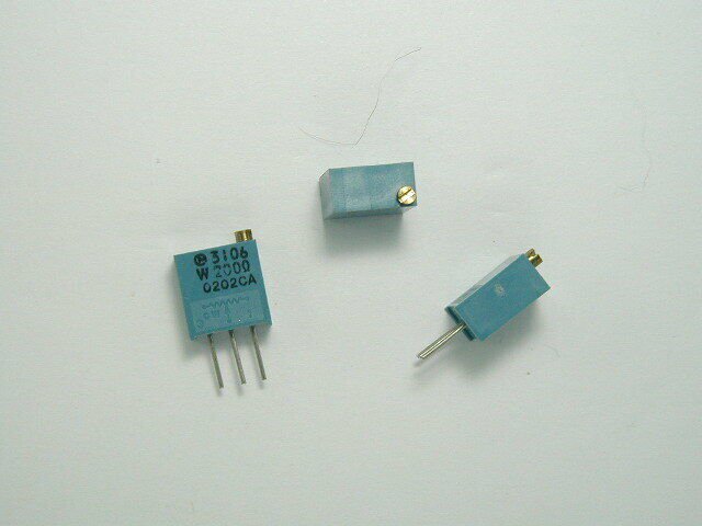 1 x 200R 200 ohm Multiturn 3106 Precision Trimmers Preset resistor
