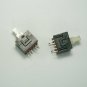 1 x Miniature Square Push Switch DPDT Latching PCB Mounting