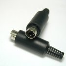 1 x 4 pin MINI DIN Line Male Plug (mc1)